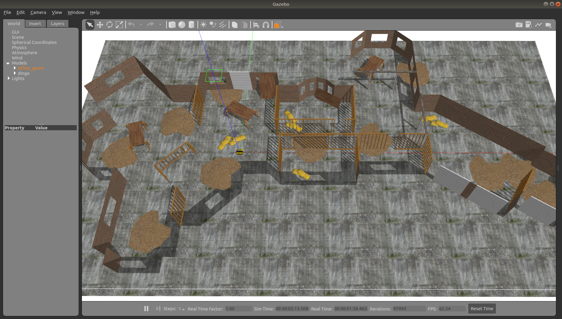 The layout of Construction World