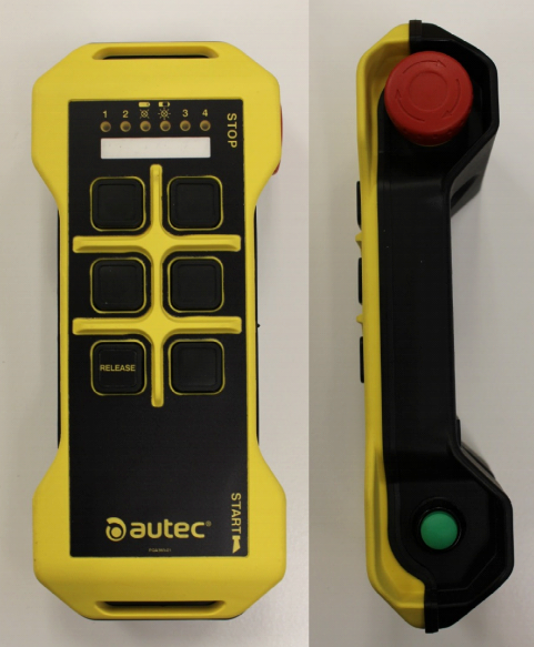 Moose's e-stop remote